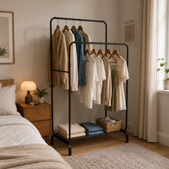 Clothing Stand -Double (Black)