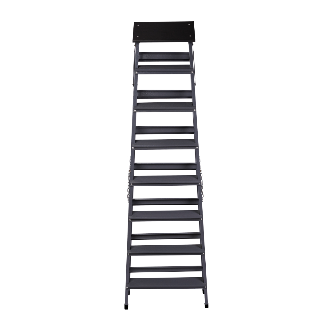 Noir collection - 8 step double sided ladder