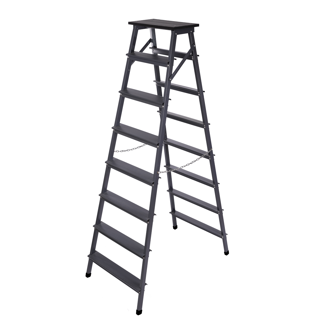 Noir collection - 8 step double sided ladder