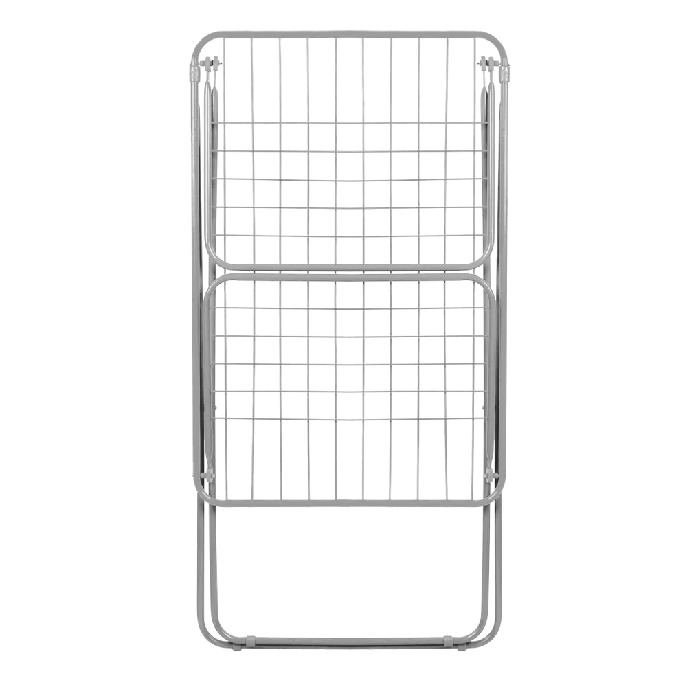 فضي غامق - ‫منشر غسيل حجم جامبو بالجناح‬ 140*67 سم