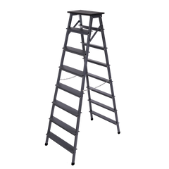 Noir Double Ladder – 8 steps