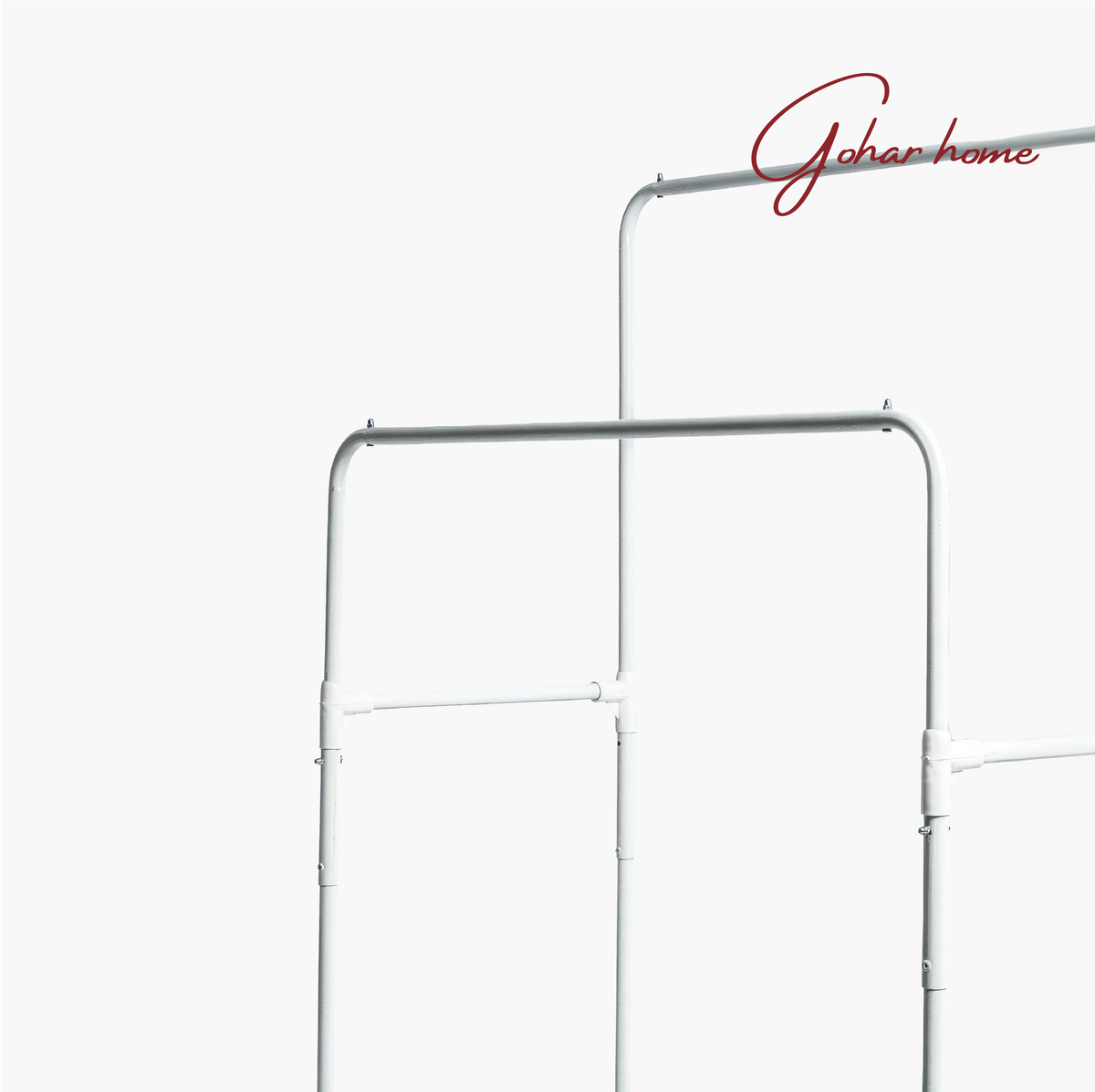 Clothing Stand -Double (White)