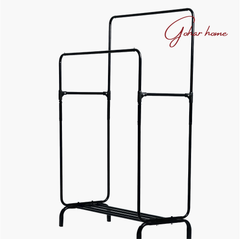 Clothing Stand -Double (Black)