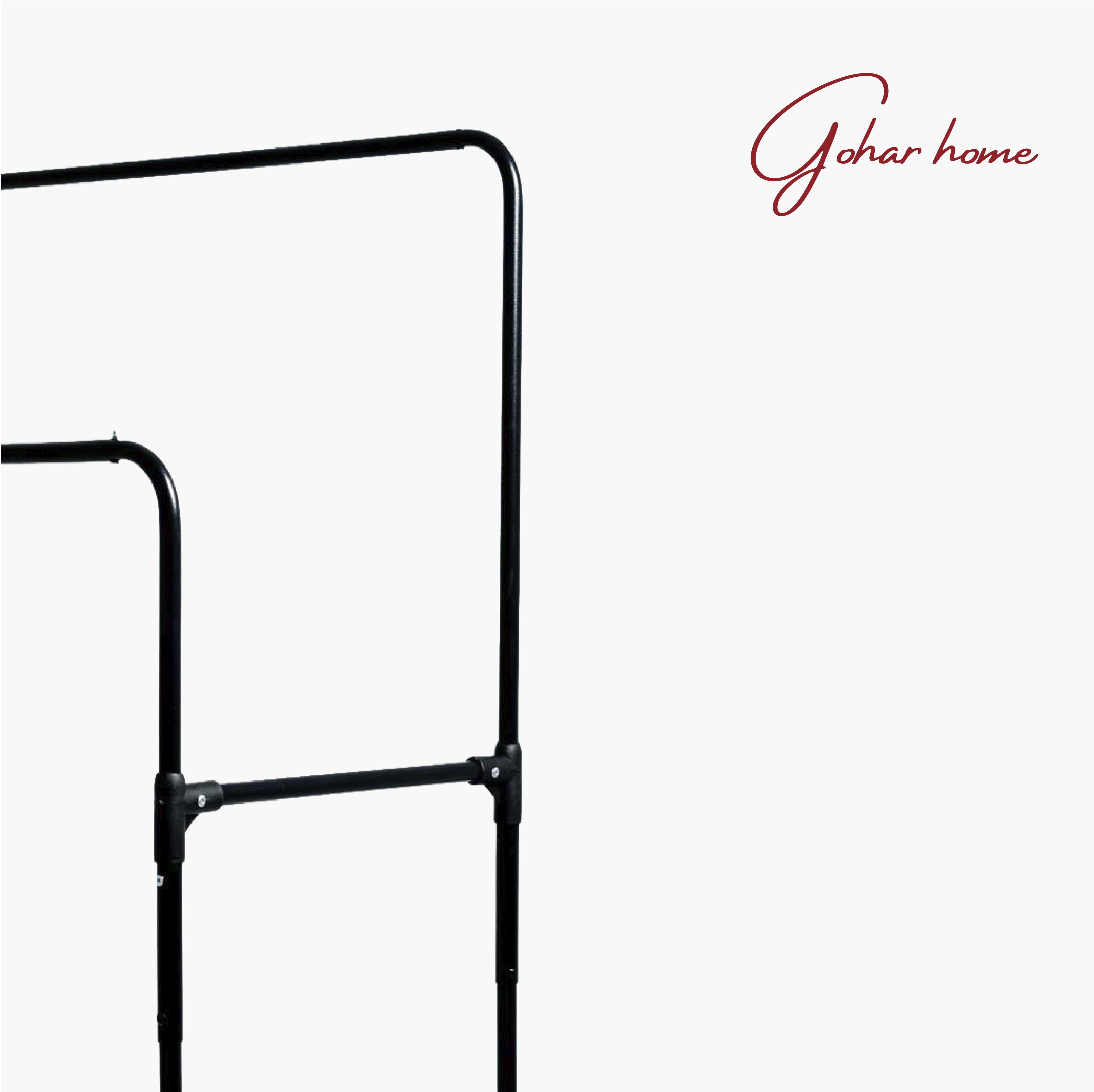 Clothing Stand -Double (Black)